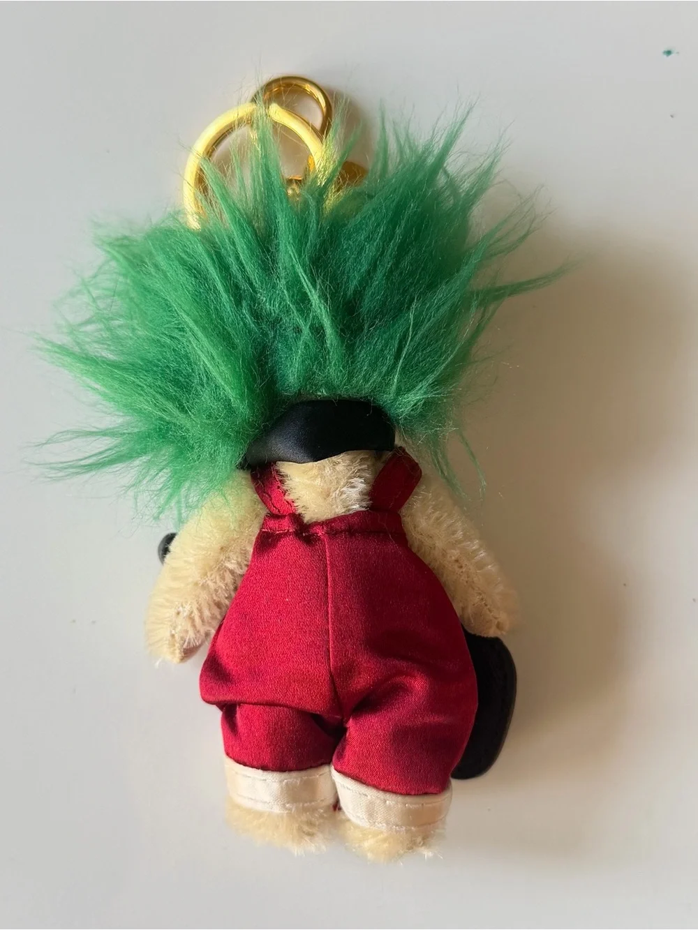 Prada Trick Duke Teddy Bear Bag Charm Keychain Rare Made in Italy